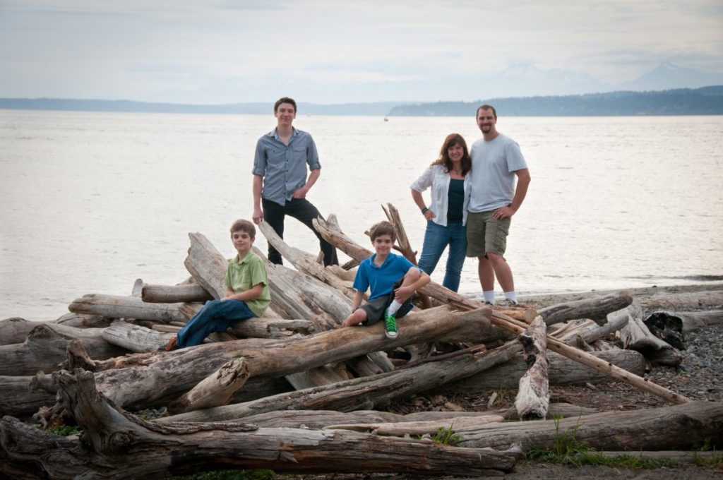 2013 Family portrait with driftwood