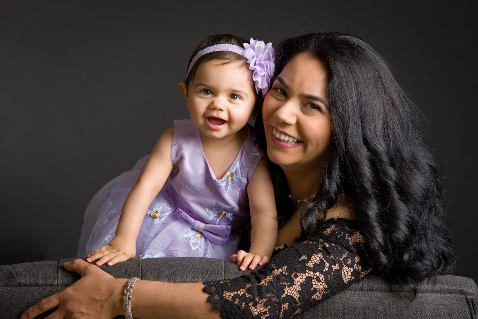Mother Daughter portrait from Lara Grauer Photography